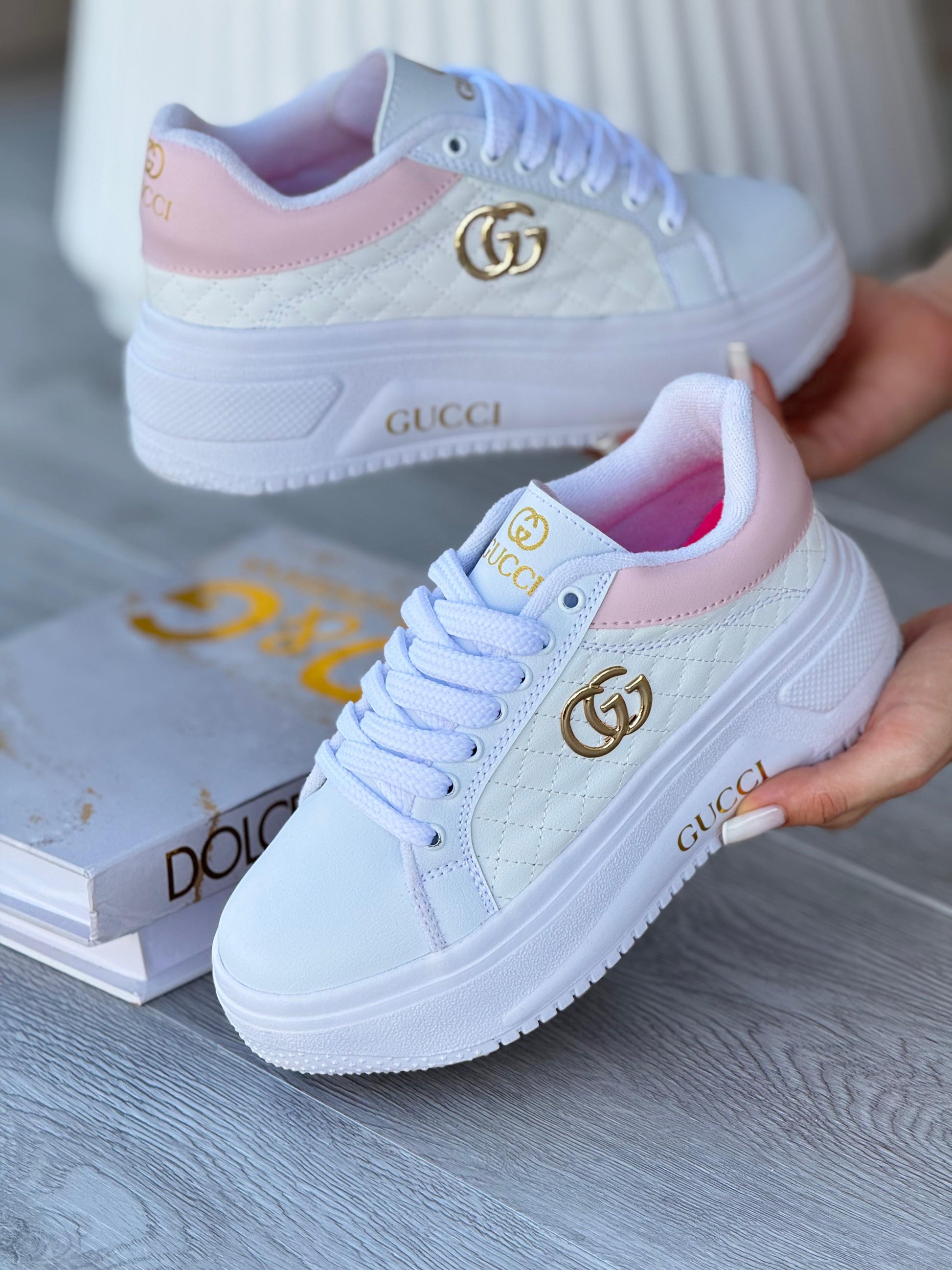 TENIS GUCCI DAMA PREMIUM