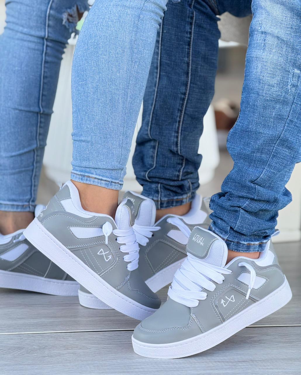 TENIS LOKAL SKATE PARA DAMA Y CABALLERO