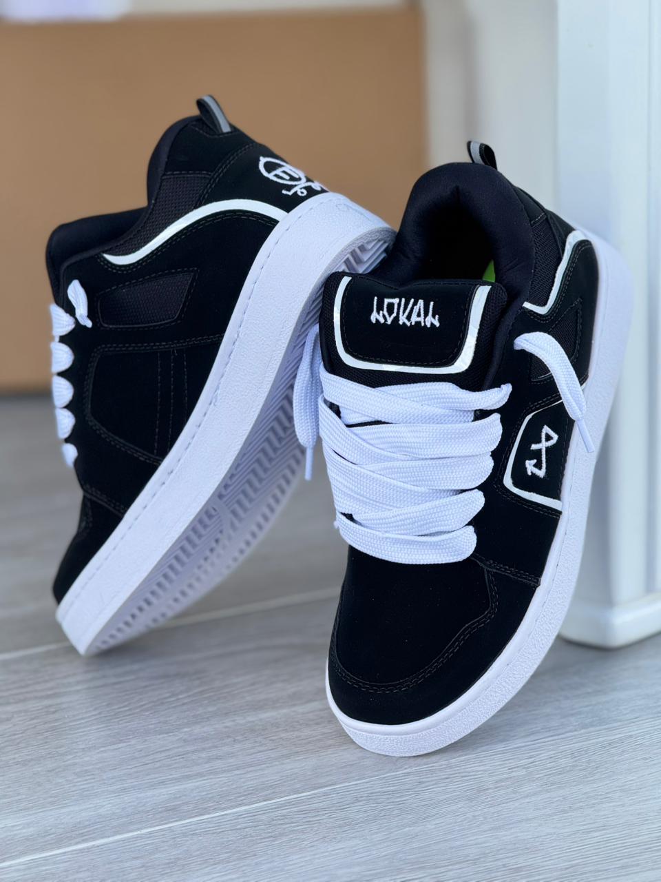 TENIS LOKAL SKATE PARA DAMA Y CABALLERO