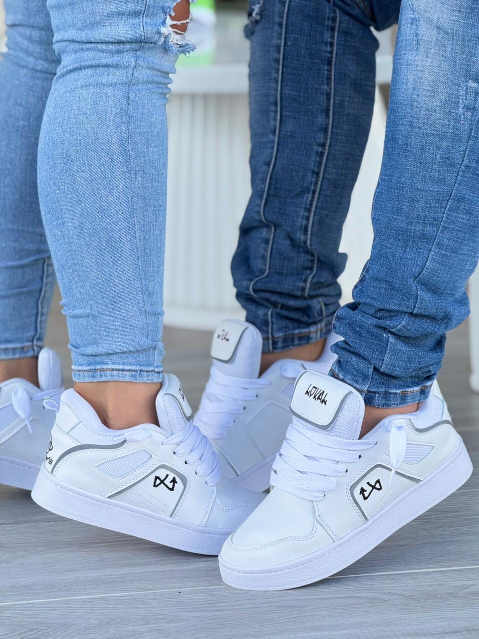 TENIS LOKAL SKATE PARA DAMA Y CABALLERO