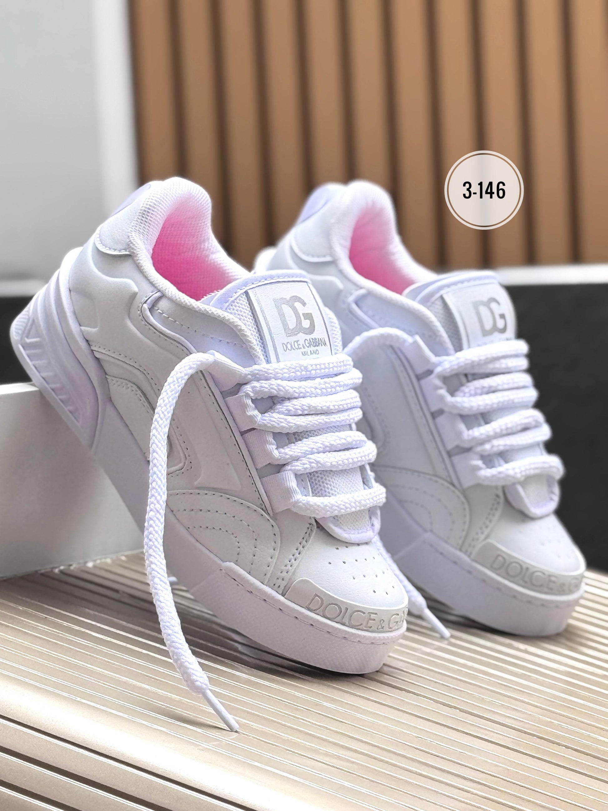 TENIS DOLCE GABANNA BLANCO